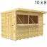 Flat Pack Pent Wooden Garden Bar Direct Dispatch Alternative Image