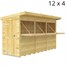 Flat Pack Pent Wooden Garden Bar Direct Dispatch Alternative Image