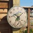 Outside In Blue Tit Wall Clock & Thermometer 12 Inch (5064003) Alternative Image