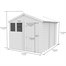 Flat Pack Apex Wooden Garden Shed Direct Dispatch Alternative Image