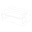 Hartman Rayo Lounge Coffee Outdoor Garden Furniture Set Alternative Image