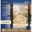 Kaemingk 19cm Clear Bauble LED Light Up Hanging Christmas Ornament (9480033) Alternative Image