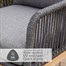 Leisuregrow Peru L-Shape Modular Outdoor Garden Furniture Dining Set Alternative Image