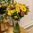 Pink and Yellow Hand Tied Floral Bouquet Alternative Image