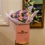 Pastel Roses & Freesia Cut Flower Hand Tied Bouquet Alternative Image