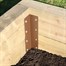 Perry Double Sleeper Corner Support Spike 670mm X 100mm - Brown (47140000Br) Alternative Image