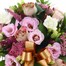 Pink and Cream Hat Box Floral Arrangement Alternative Image