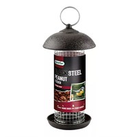 Gardman Black Steel Peanut Wild Bird Feeder (A01171)