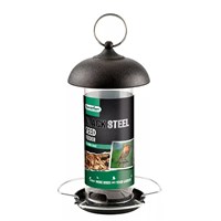 Gardman Black Steel Seed Wild Bird Feeder (A01172)