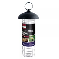 Gardman Black Steel Fat Snax Wild Bird Feeder (A01523)