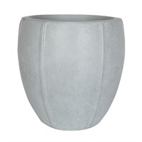 Apta Barbican Egg Light Grey 41cm Garden Pot (BARB08VC)