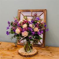 Baby Girl Hand Tied Bouquet - Luxury