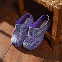 Backdoorshoes Lavender Fields Women's Garden & Leisure Clogs