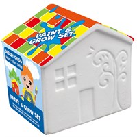 Bee Friends Paint Your Own House Pot & Grow Cress Set (340300)
