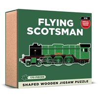 Coach House Flying Scotsman Shaped Wooden 170 Piece Jigsaw (CHP0378)