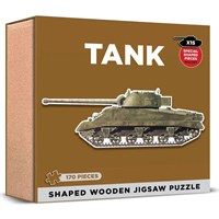 Coach House Tank Wooden Shaped 170 Piece Jigsaw (CHP0457)