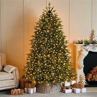 Festive 1500 LED Compact Christmas String Lights - Antique Gold (P057464)