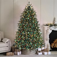 Festive 1500 LED Compact Christmas String Lights - Multi Colour (P057465)