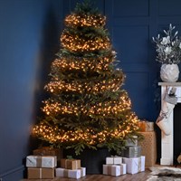Festive 3000 LED Multifunction Cluster Christmas String Lights - Antique Gold (P057512)