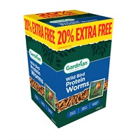 Gardman Protein Worms 1Kg + 20% Extra Free (A04216)