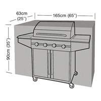 Garland Ex Large Classic Barbecue Garden Cover Black (W1320)