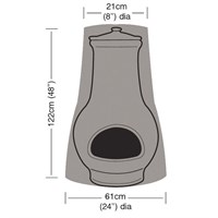 Garland Large Chimenea Garden Cover Green (W1140)