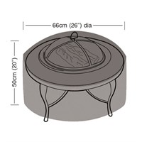 Garland Large Firepit Garden Cover Green (W1148)