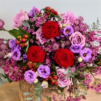 I Love You Hand Tied Flower Bouquet