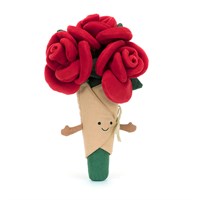 Jellycat Amuseables Rose Bouquet Soft Toy (A2BROSE)