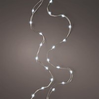 Kaemingk 40 LED Cool White Micro Wire Christmas Sting Lights (483436)