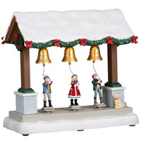 Lemax Christmas Bells Are Ringing Battery Operated Table Piece Building (64637)