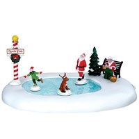 Lemax North Pole Ice Follies Battery Operated Table Piece (64045)