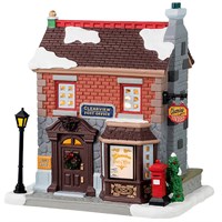 Lemax Clearview Post Office LED Christmas Building with Adaptor (45247-UK)