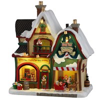 Lemax North Pole Christmas Supply Battery Operated Building (65529)