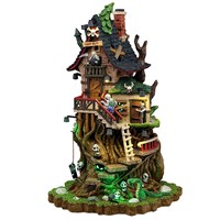 Lemax Petrified Forest Tree House Battery Operated Halloween Building (55294)