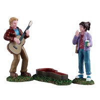 Lemax Rockin' Billy - Set of 3 Christmas Figurines (52531)