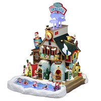 Lemax Santa's Hot Springs Oasis LED Christmas Building with Adaptor (65522-UK)