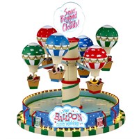 Lemax The Balloon Cloud Hoppers LED Christmas Carnival Ride with Adaptor (64648-UK)