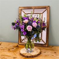 Lilac Hand Tied Bouquet - Premium