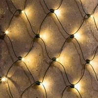 Noma 240 Fit & Forget Warm White LED Net Battery Christmas Lights (6826182)