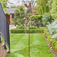 Smart Garden Cockerel Freestanding Weather Vane Garden Stake 2.1m (5705002)