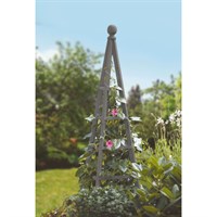 Smart Garden Woodland Garden Obelisk - Slate 1.5m (5054006)