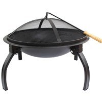 Supremo Cinder Folding Outdoor Firepit