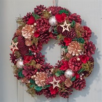 Three Kings 30cm Festive Fir Artificial Christmas Wreath (2541032)