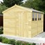 Flat Pack Apex Wooden Garden Shed Direct Dispatch