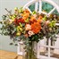 Orange Hand Tied Bouquet - Luxury