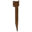 Perry Single Sleeper Corner Support Spike 440mm X 95mm - Brown (47130000Br)