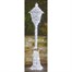 Three Kings 150cm Silver Glitter Twist Light Up Christmas Lamp Post Decoration (2506053)