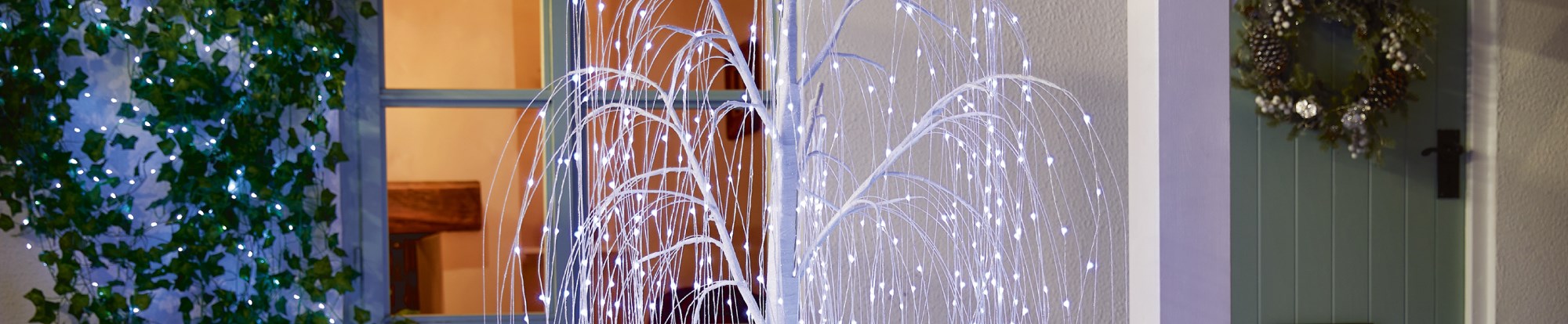 LED Twig Trees
